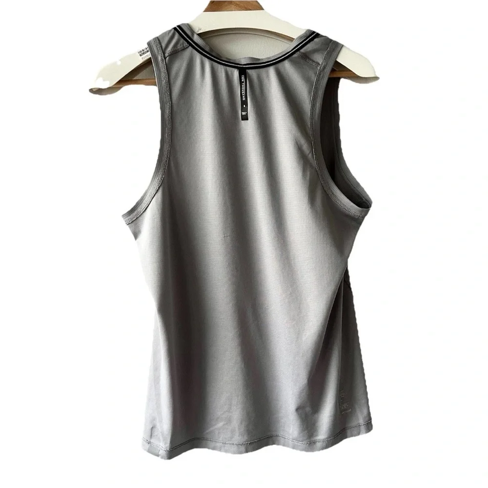 Ten Thousand The Lightweight Tank Men's Gray Sleeveless Lightweight Breathable S - Picture 4 of 9